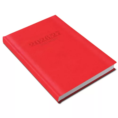 Realsytem Tanári Zsebkönyv A/5 2026-2027 Piros