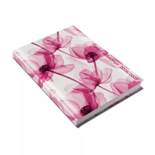 Realsytem Tanítói Zsebkönyv A/5 2026-2027 Szirmok