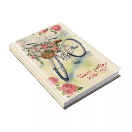 Realsytem Tanítói Zsebkönyv A/5 2026-2027 Bicikli