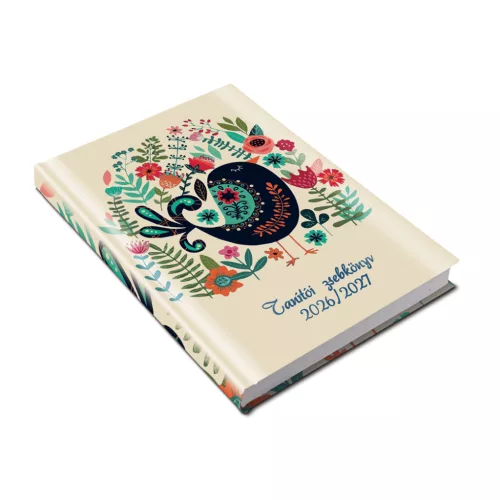 Realsytem Tanítói Zsebkönyv A/5 2026-2027 Madár