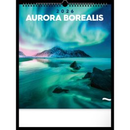 Realsystem Falinaptár 30x34 cm Aurora Borealis 2026