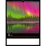 Realsystem Falinaptár 30x34 cm Aurora Borealis 2026