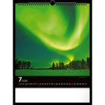 Realsystem Falinaptár 30x34 cm Aurora Borealis 2026