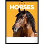 Realsystem Falinaptár 30x34 cm Lovak 2026