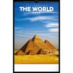 Realsystem Falinaptár 33x46 cm All Around The World 2026