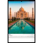 Realsystem Falinaptár 33x46 cm All Around The World 2026