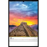 Realsystem Falinaptár 33x46 cm All Around The World 2026