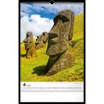 Realsystem Falinaptár 33x46 cm All Around The World 2026