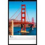 Realsystem Falinaptár 33x46 cm All Around The World 2026