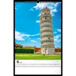 Realsystem Falinaptár 33x46 cm All Around The World 2026