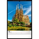 Realsystem Falinaptár 33x46 cm All Around The World 2026