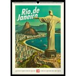 Realsystem Falinaptár 33x46 cm World Cities 2026