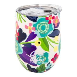 CoolPack Thermo Pohár 350 ml Duplafalú Flower Me
