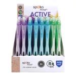 Spoko ReLeaf Active Golyóstoll 0,5 mm Kék Tinta Vegyes Színek