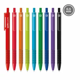 Spoko Pure Golyóstoll 0,5 mm Kék Tinta Vegyes Színek