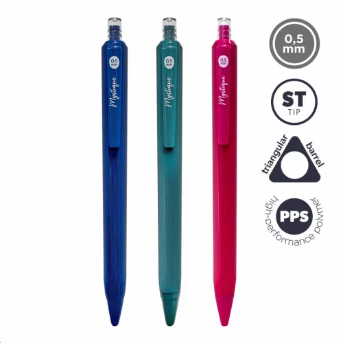 Spoko Mystique Zseléstoll 0,5 mm Kék Easy Ink Vegyes Színek