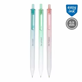 Spoko Be In Golyóstoll 0,5 mm Kék Easy Ink Vegyes Színek