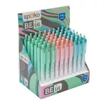 Spoko Be In Golyóstoll 0,5 mm Kék Easy Ink Vegyes Színek