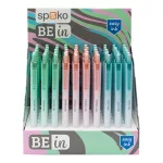 Spoko Be In Golyóstoll 0,5 mm Kék Easy Ink Vegyes Színek