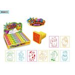 T.Stamp Nyomda Állatos Négyzet alakú 3,5 cm Vegyes Minták