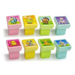 T.Stamp Nyomda Állatos Négyzet alakú 3,5 cm Vegyes Minták