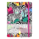 Spoko Notesz A/5 96 Lapos Vonalas Zebra