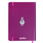 Spoko Notesz A/5 96 Lapos Vonalas Zebra