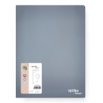 Spoko ReLeaf Gyűrűskönyv A/4 4 Gyűrűs 35 mm SoftTouch Szürke