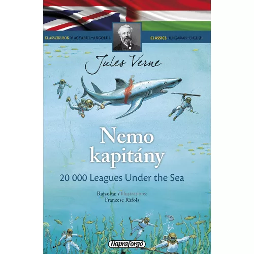 Napraforgó Klasszikusok magyarul-angolul: Nemo kapitány