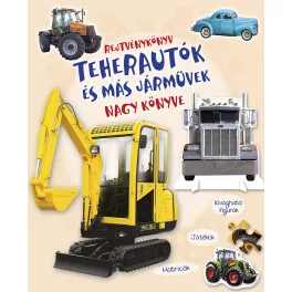   Napraforgó Könyvek Könyv Rejtvénykönyv Teherautók És Más Járművek Nagy Könyve