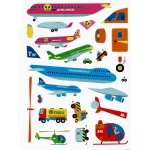 Napraforgó Könyvek Könyv Matricás Járművek Repülőgépek És Helikopterek