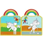 Napraforgó Könyvek Könyv Unikornisok Színezd Ki És Ragaszd Be Matricákkal 2.