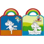 Napraforgó Könyvek Könyv Unikornisok Színezd Ki És Ragaszd Be Matricákkal 2.