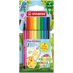 Stabilo Pen 68 Mini Filc Készlet 8 Darab/Készlet Animal Vibes
