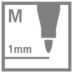 Stabilo Pen 68 Filctoll Jégkék