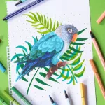 Stabilo Pen 68 Filctoll Barna