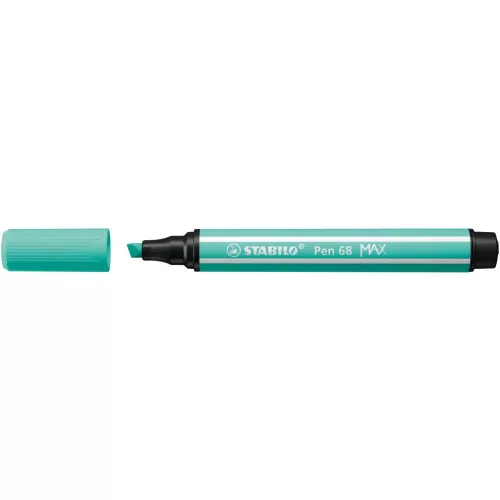 Stabilo Pen 68 Max Prémium Filctoll Vágott Hegyű Jég Zöld