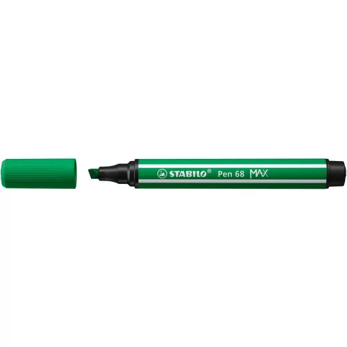 Stabilo Pen 68 Max Prémium Filctoll Vágott Hegyű Zöld