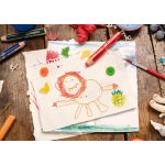 STABILO WOODY 3 IN 1 Színes Ceruza Zsírkréta Akvarell Ceruza Kék