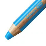 Stabilo Woody 3 in 1 Színes Ceruza Zsírkréta Akvarell Ceruza Cyankék