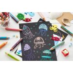 STABILO WOODY 3 IN 1 Színes Ceruza Zsírkréta Akvarell Ceruza Ezüst