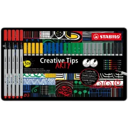   Stabilo Creative Tips Arty Classic 30 Darab/Készlet Fémdobozos