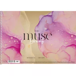   Shkolyaryk Spirálos Vázlatfüzet A/4 150 g 30 Lapos Drawing Muse