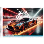 Shkolyaryk Spirálos Vázlatfüzet A/4 120 g 30 Lapos Stand Your Ground Vegyes Mintákban