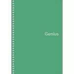 Shkolyaryk Spirálfüzet A/5 80 Lapos Négyzetrácsos PP Borító Genius Vegyes Minták