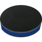 OfficeArt Táblatörlő Szivacs Smile Minta 9 Cm Átmérő Vegyes Színek Mágneses Kör Alakú Filc Borítású