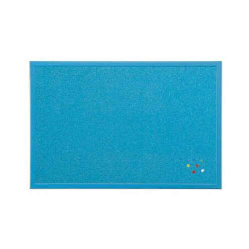 Bi-Office Parafatábla 40x60 cm Fakeretes Kék
