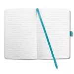 Sigel Füzet 95x150 mm 87 Lapos Vonalas Keményfedeles Jolie Türkiz