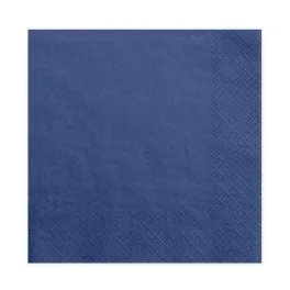 Szalvéta 33 x 33 cm 3 Rétegű 20 lap/Csomag Tengerészkék
