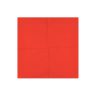 Szalvéta 33 x 33 cm 3 Rétegű 20 lap/Csomag Vörös